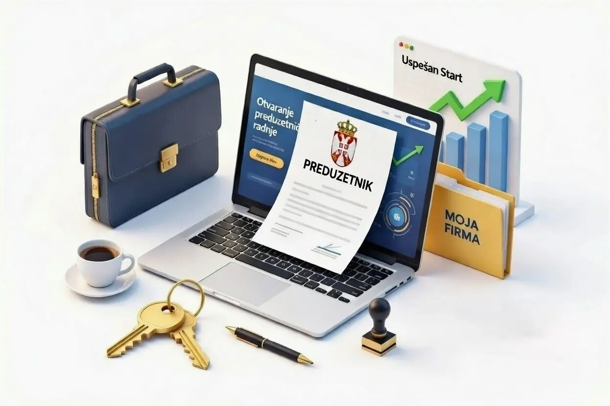 Otvaranje paušalne firme Preduzetnik ProFirma, Otvaranje firme u Srbiji